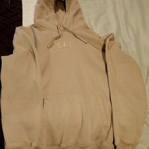 GAP Men's Beige Hoodie